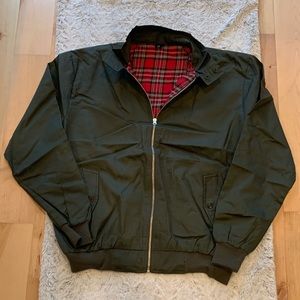 Generic Men’s Harrington Jacket (XXL, Army Green)